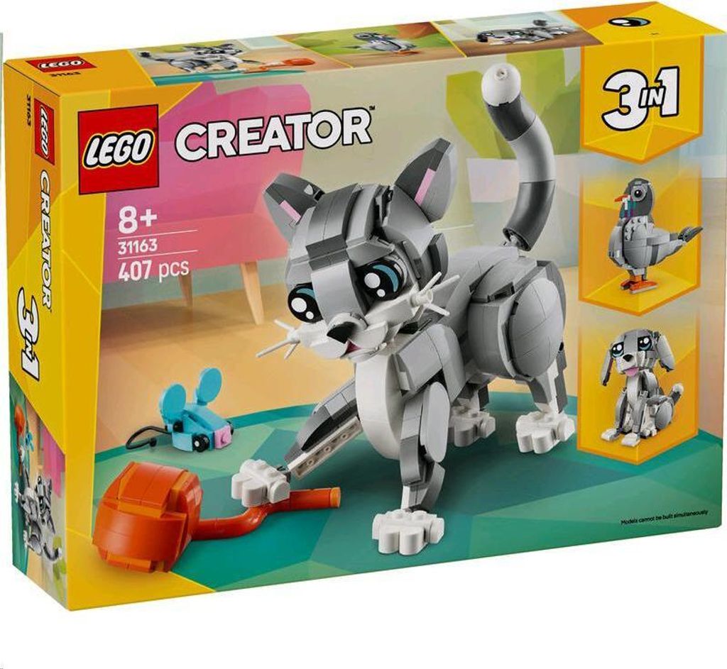 LEGO® Creator 31163 Szary kot Zdjęcie produktu 