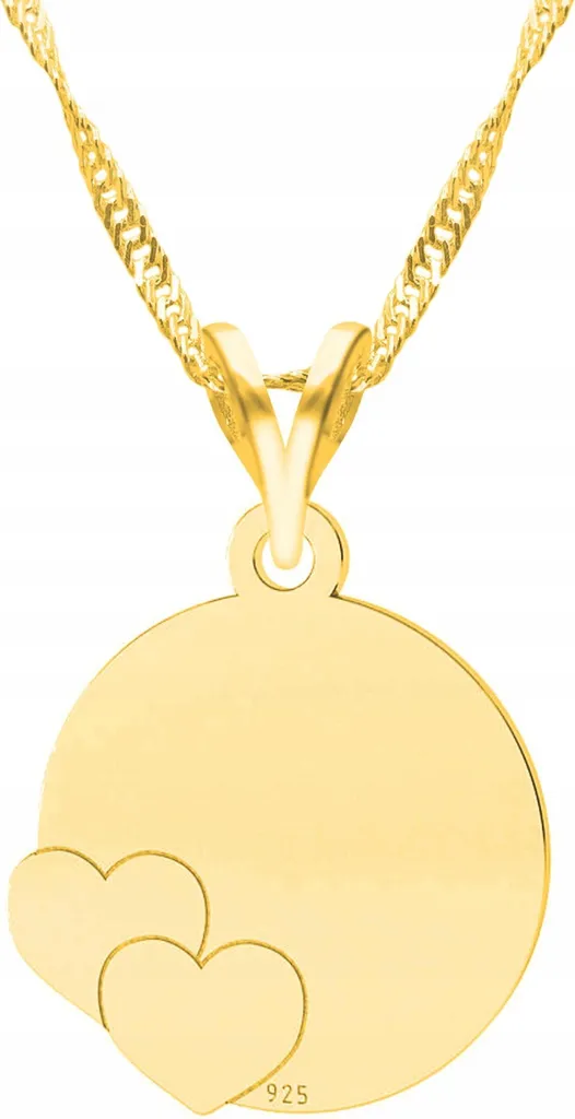 Ciondolo Cuore Oro e Argento 925 | Gioiello Romantico Idea Regalo