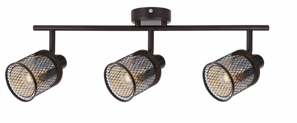 Lustre Plafonnier Moderne 3 Lumières E14 Canabera pour Salon et Séjour