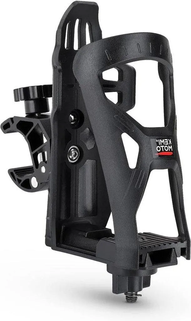 Porte-bidon de vélo noir réglable pour ne plus jamais perdre sa gourde