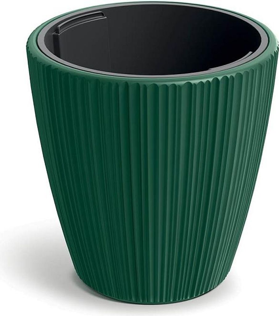 Blumentopf ORO 34,9 cm - Farbe: dunkelgrün