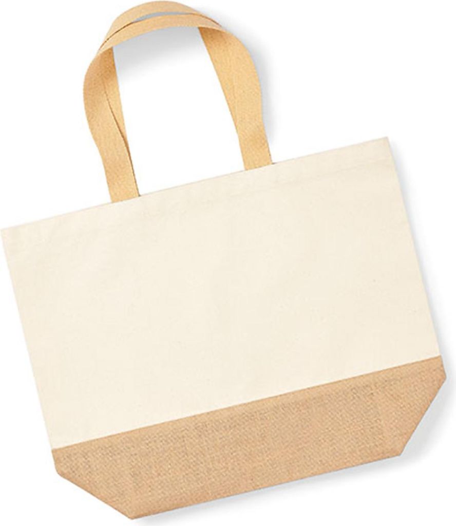 Westford Mill W452 | Jute Base Canvas Tote XL 38 x 44 x 18 Immagine del prodotto 