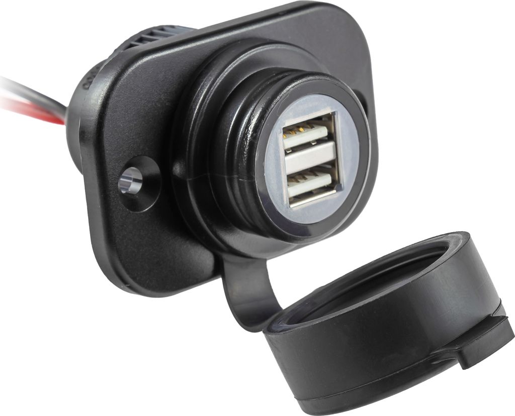 Doppel-USB-Einbausteckdose