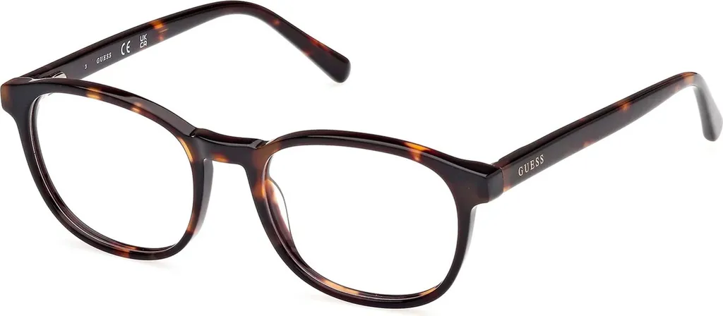 Lunettes Guess GU8290 Dark Havana 49mm : confort et finition acétate