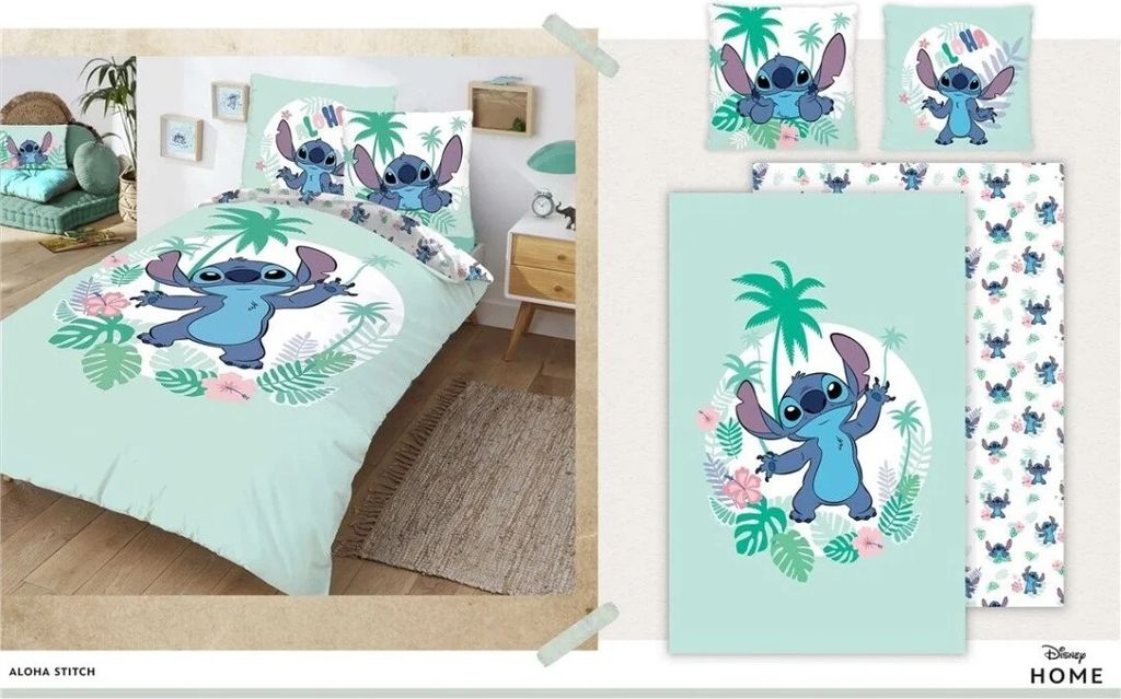 Disney Lilo & Stitch perina Aloha - jednolôžko - 140 x 200 Obrázok produktu 6