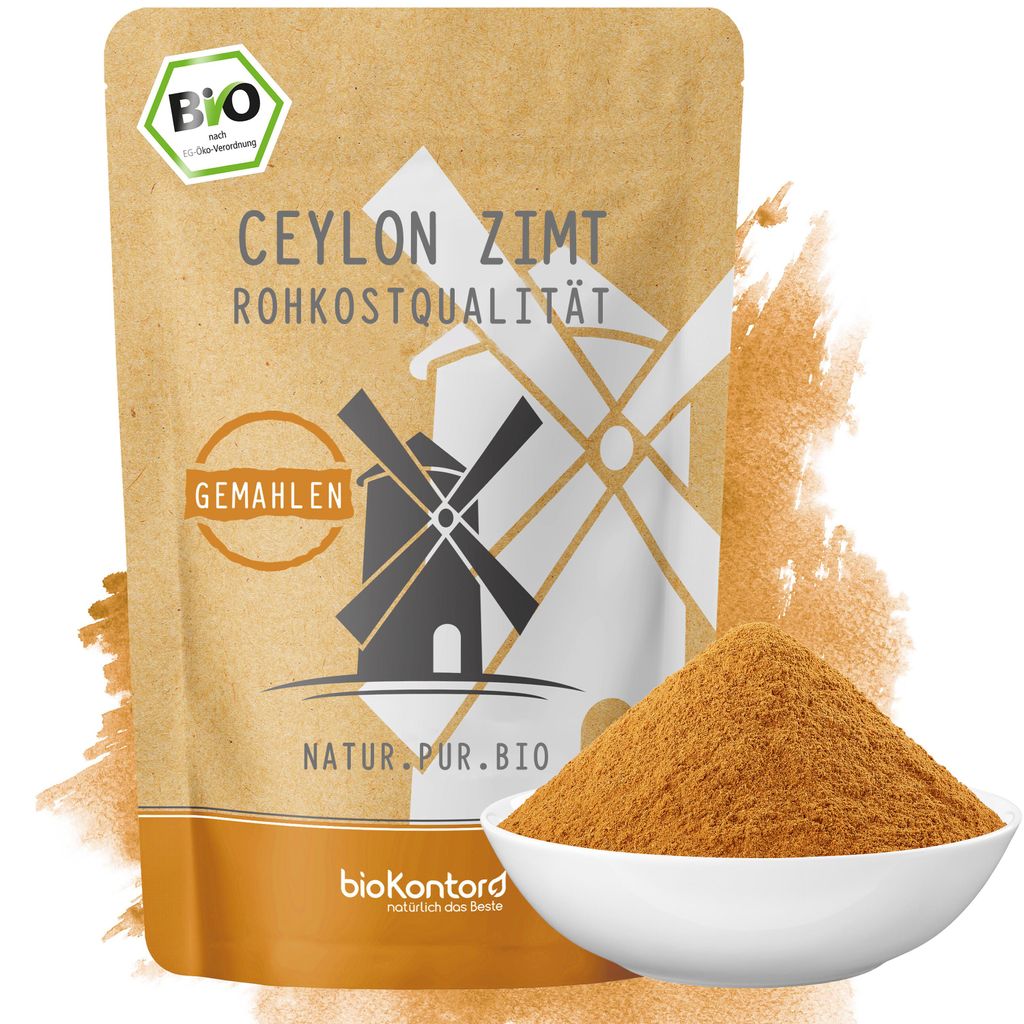 Ceylon Zimt 250 g I gemahlen - Zimtpulver I 100% natürlich Produktbild 