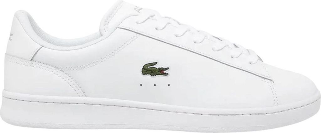 Lacoste Carnaby Set 224 6 SMA Leder-Sneaker, Weiß 40.5 EU Produktbild 