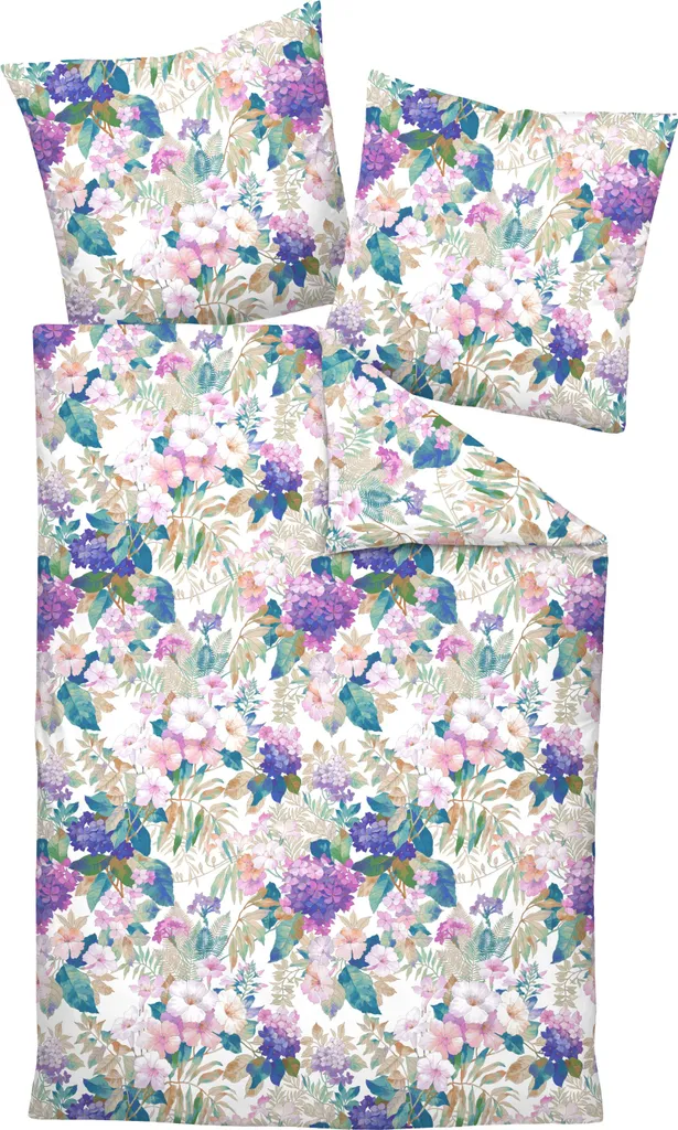 Dormez mieux avec la parure de lit Janine infroissable en jersey 135x200