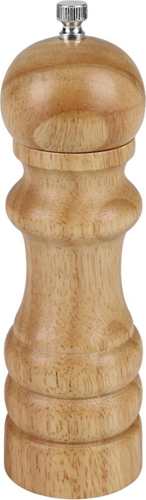 12x Pfeffermühle Salzmühle Gewürzmühle Holzmühle H16cm mit Keramikmahlwerk Handmühle