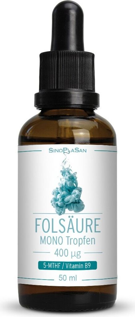 Folsäure Mono 400 μg 5-Mthf Tropfen zum Einnehmen 50 ml