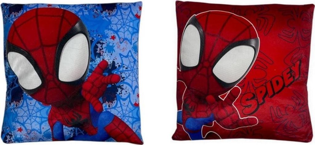 Spiderman Spidey Style Dekokissen 38x38cm Produktbild 