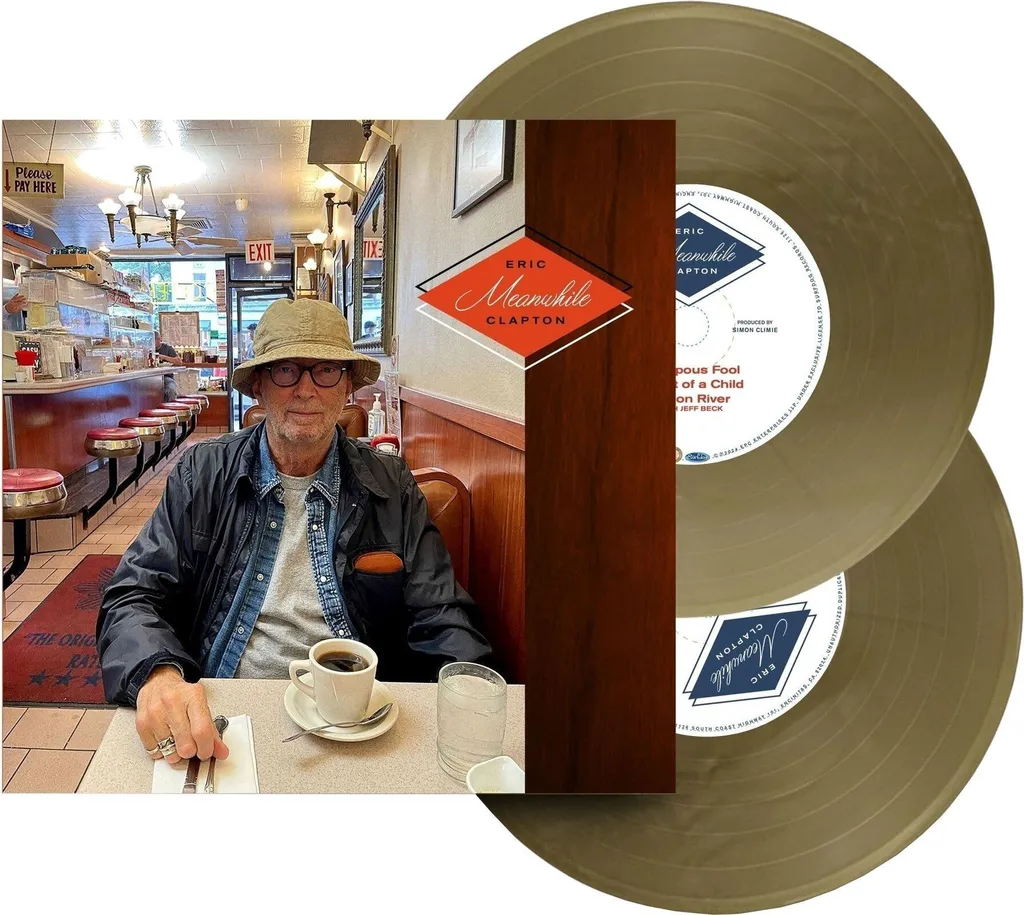 Eric Clapton Meanwhile Vinyle Or Édition Limitée Membran Media LP