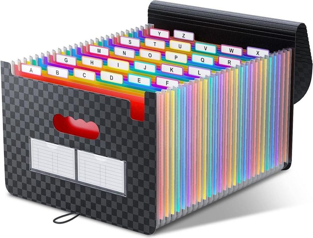 ThinkTex Porte-documents A4 26 poches Grand espace Image du produit 
