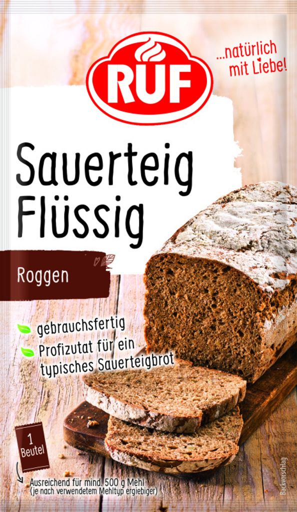 RUF Sauerteig flüssig Roggen Produktbild 