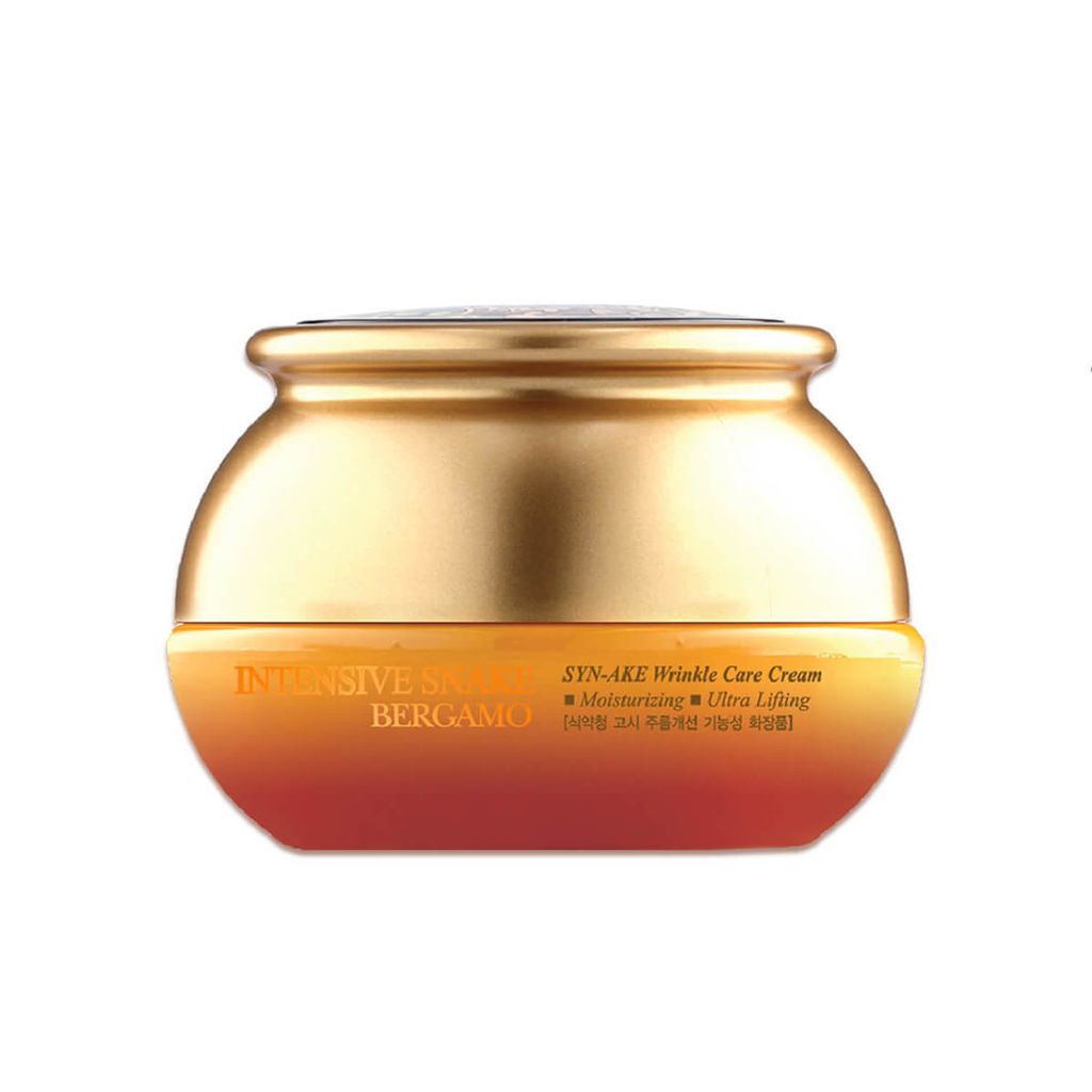 BERGAMO Intensive Schlangen-Anti-Falten-Creme mit Schlangengiftpeptiden 50 ml