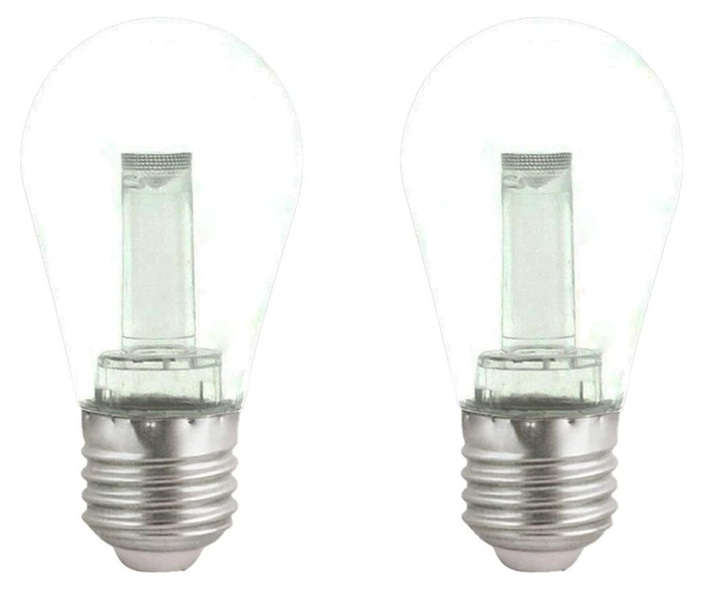 VITO E27 LED Kugellampe G45 2,5W 150lm 6400K Kaltweiß 240V 2 Stück