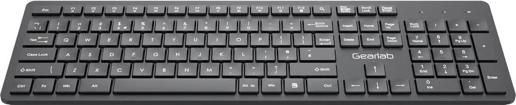 Clavier USB Gearlab GLB211302 noir QWERTY UK pour PC de bureau