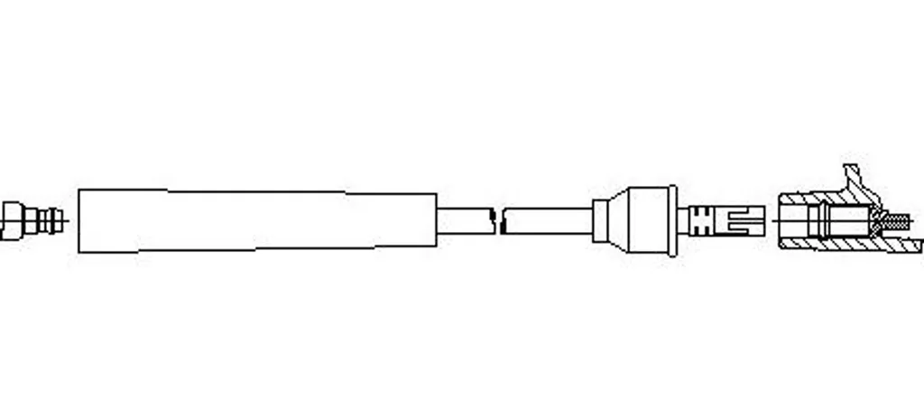 BREMI 323/90 Cavo di accensione OE compatibile con Pony