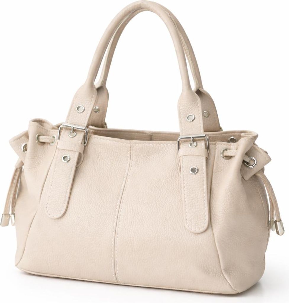 Schultertasche Bergamo aus echtem Leder, Italy von collezione alessandro