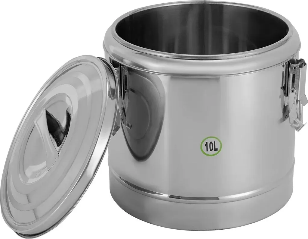 Contenitore Isotermico Zuppe 10L - Acciaio Professionale Inox 12h