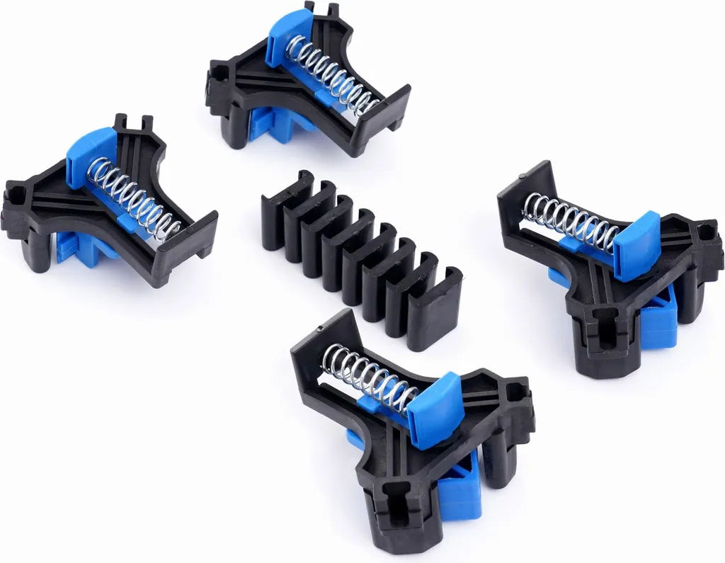Serre-joint d'angle à 90 degrés Kraft & Dele KD1194 - Lot de 4 Pièces