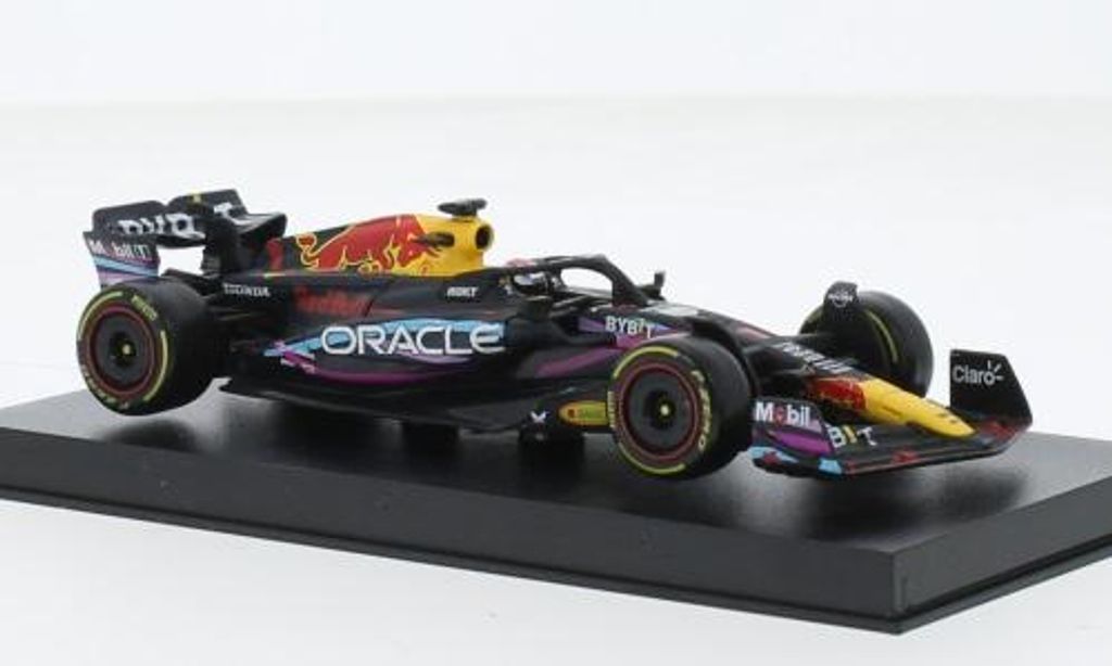 Bburago BBU18-38083VM - 1/43 - Red Bull RB19, Formel 1, GP Miami, 2023, Oracle Red Bull Racing, Red Bull, #1 - Neu