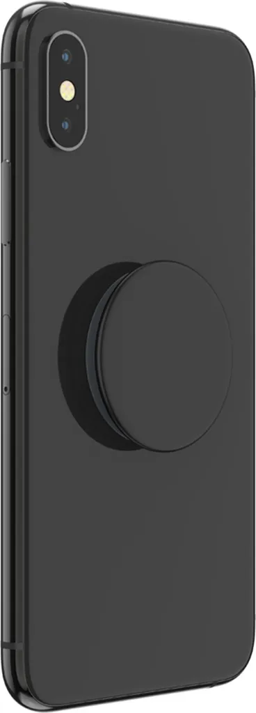 PopSockets PopGrip Basic Noir - Support et Poignée pour Smartphone