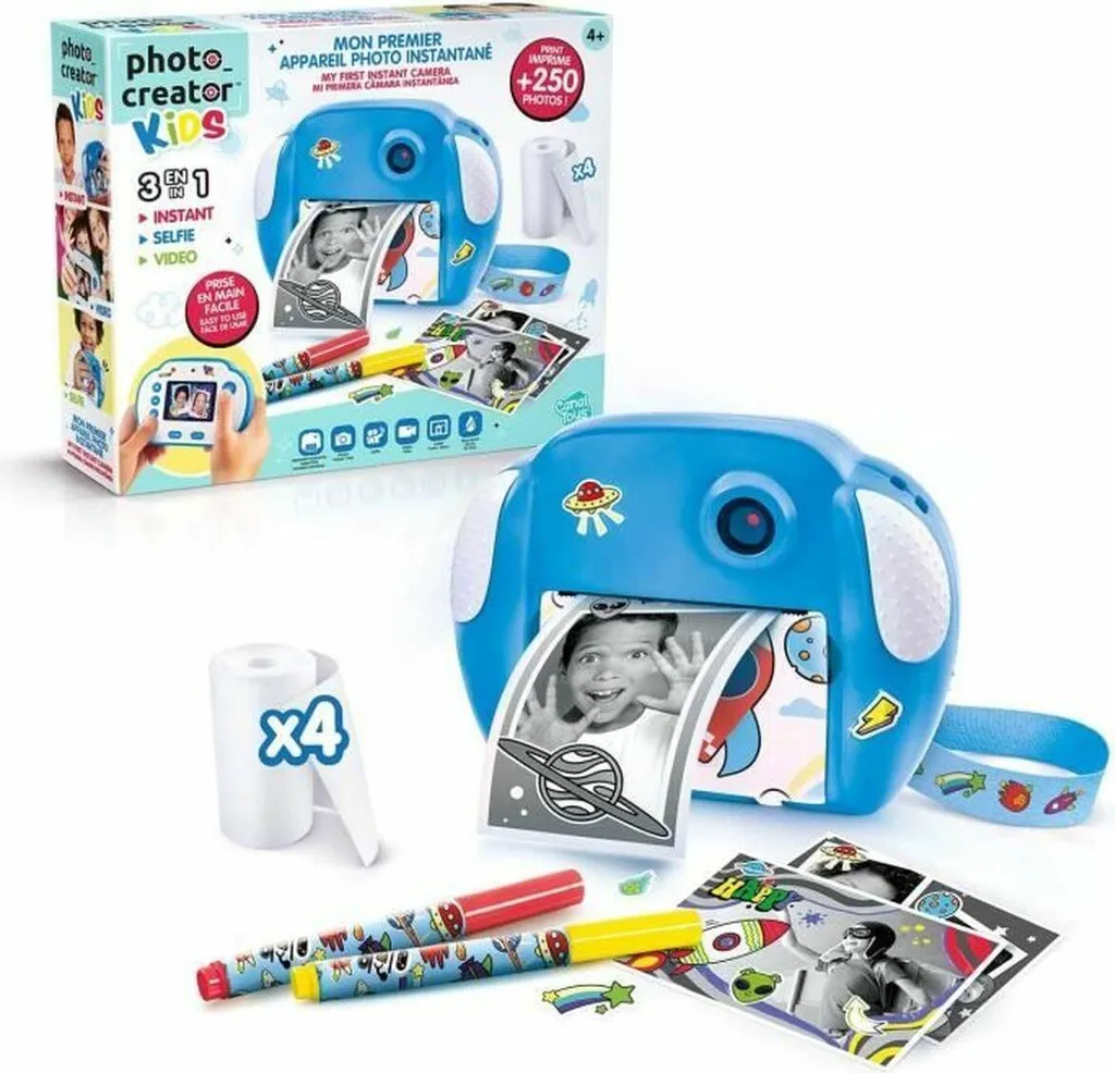 Appareil Photo Enfant Instantané sans Encre : Fini les Recharges Chères