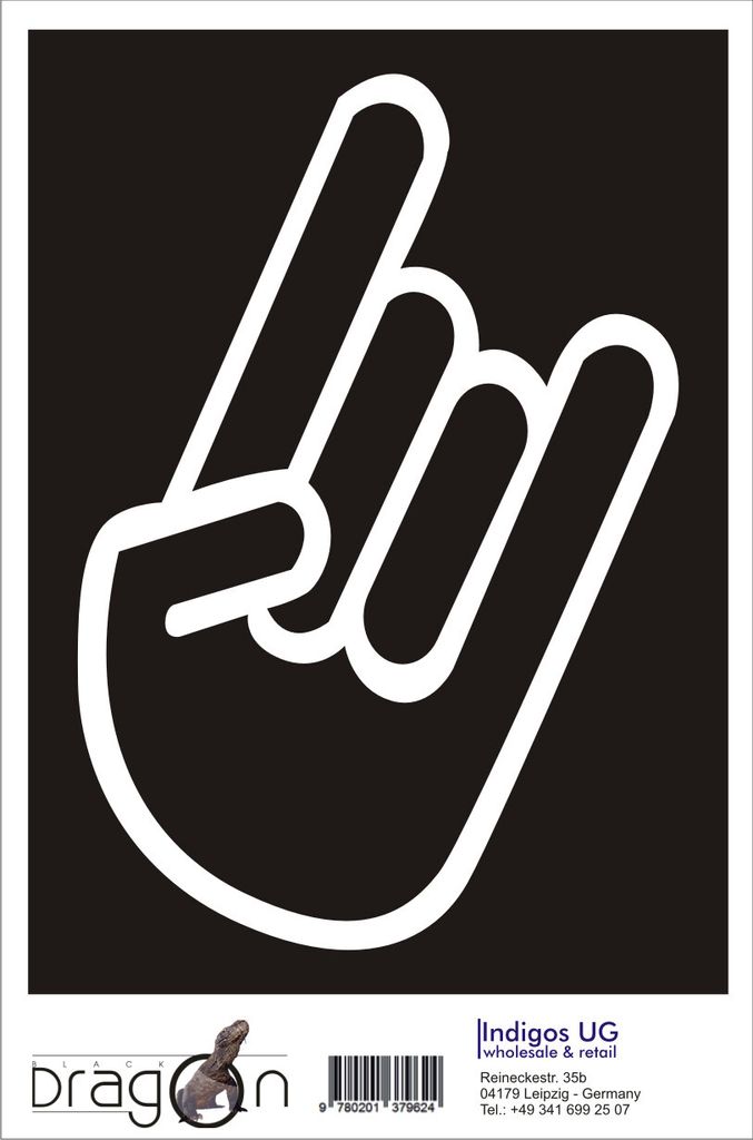 Aufkleber / Autoaufkleber - JDM / Die cut / Auto / OEM - The Heavy Shocker - 160x110 mm gold - Heckscheibe / Heckscheibenaufkleber