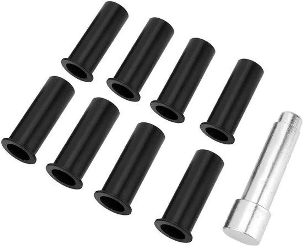 Charnières de porte en métal mouvement fluide 6 pièces - Lot de 90mm