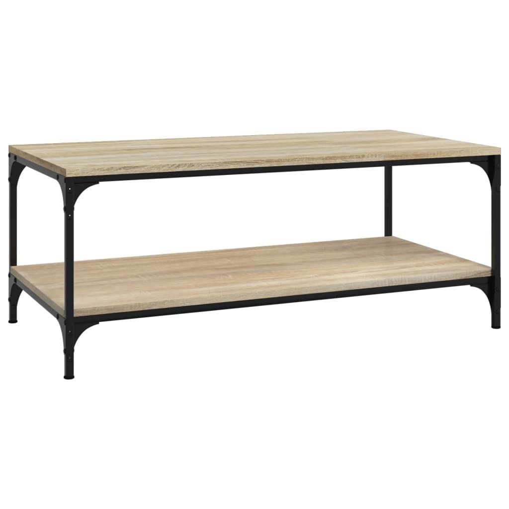 vidaXL Konferenčný stolík Sonoma Oak 80x50x40 cm Materiál Obrázok produktu 