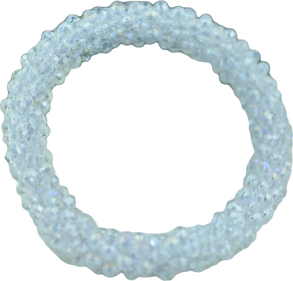 Glänzendes Strass-elastisches Armband-Armband-Haar-Seil-Haarband Nepal-Frauen-Schmuck-5