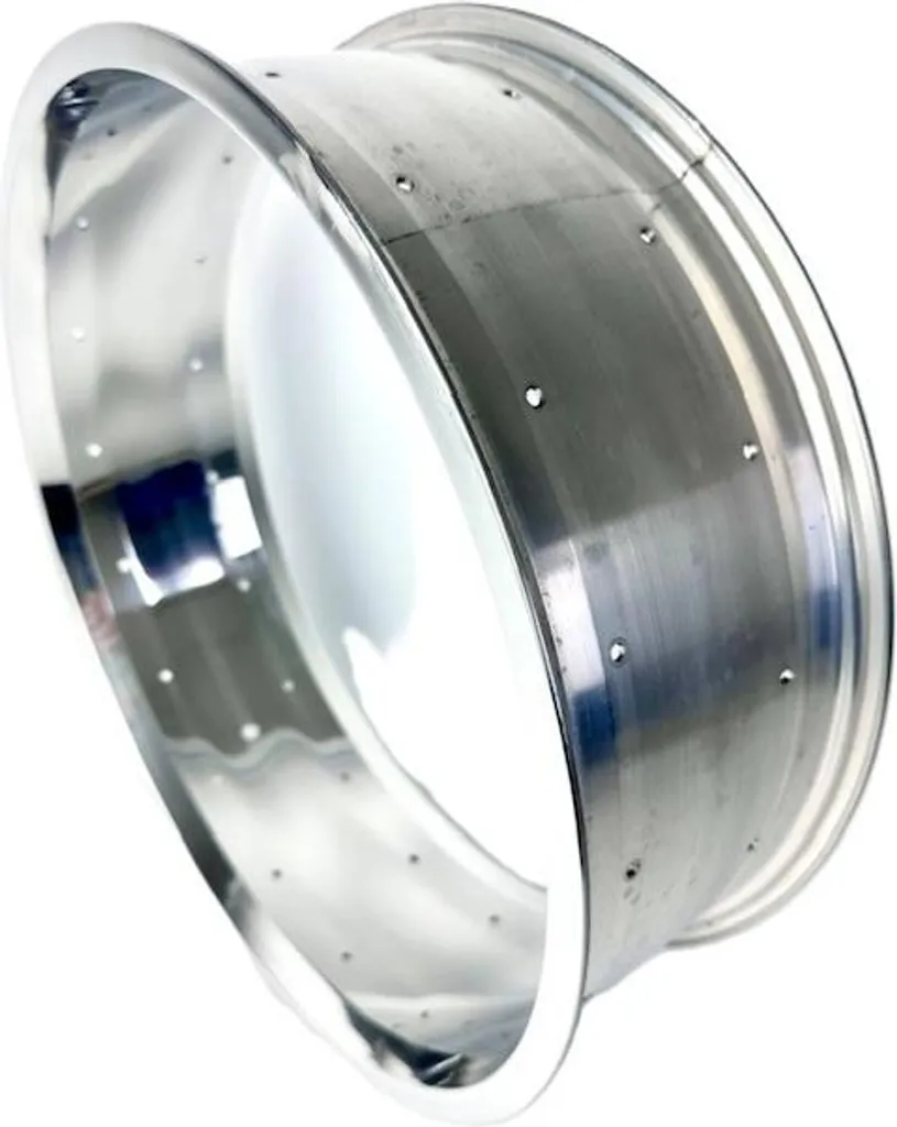 Jante alu polie 20 pouces 133 mm : brillance miroir et haute rigidité