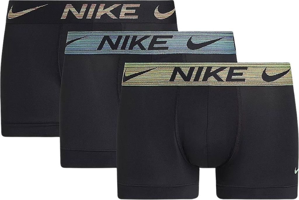 Nike Dri-fit Es Trunk Boxershorts 3 Einheiten Schwarz XL Produktbild 