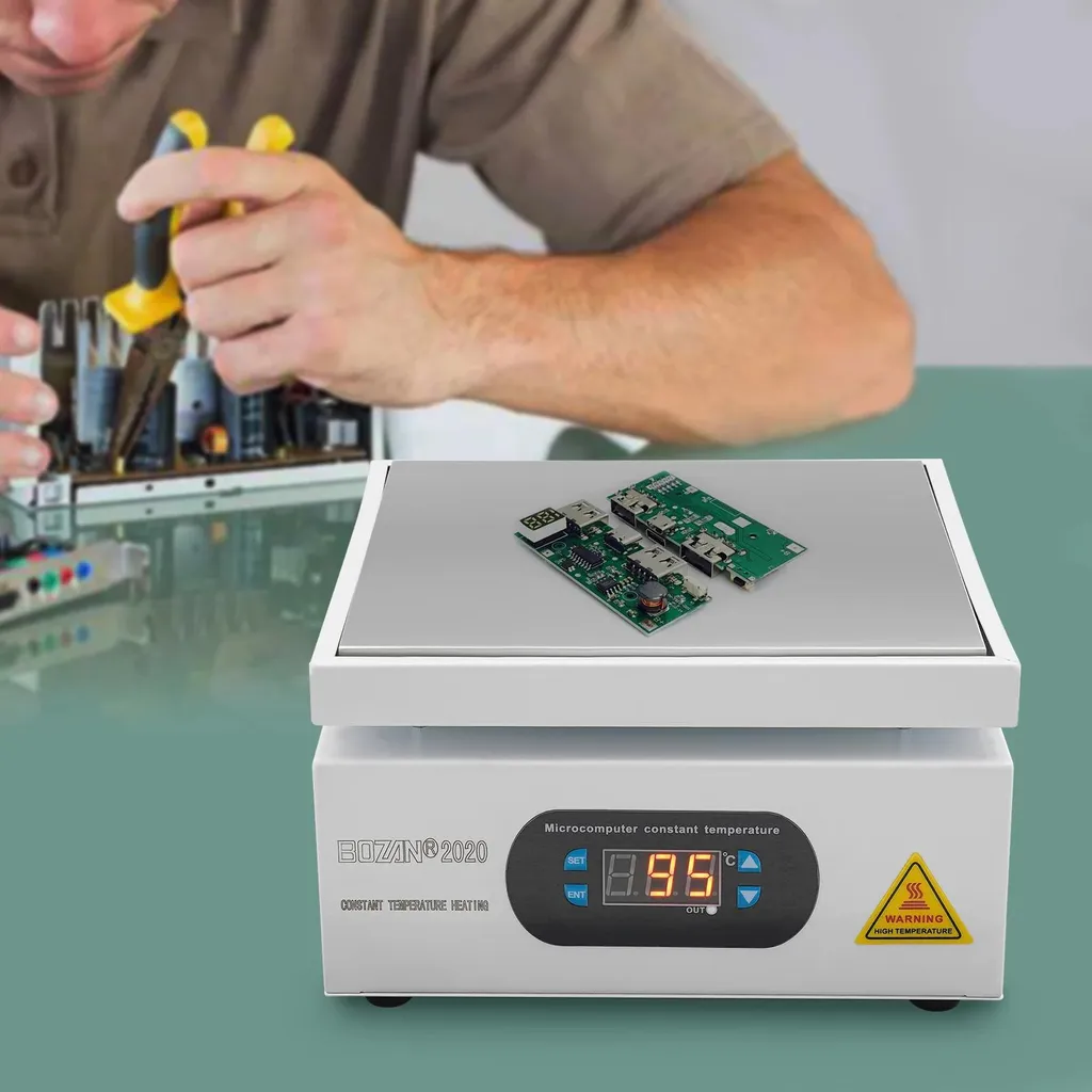 Stazione di Preriscaldamento Professionale 700W 220V per Linee SMD - 7