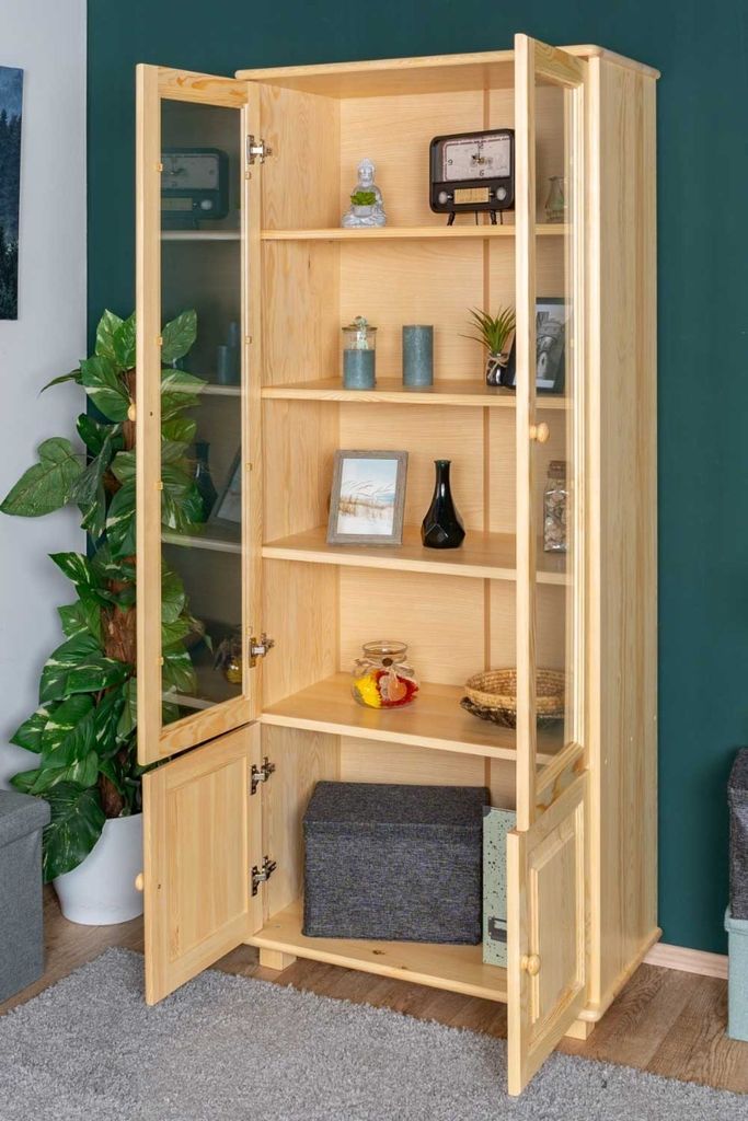 Vitrine Kiefer massiv