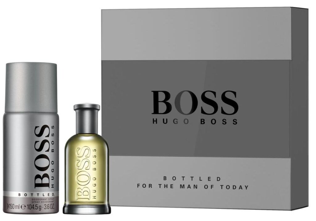 Hugo Boss Bottled, 50 ml Eau de Toilette set met deodorant Productafbeelding 
