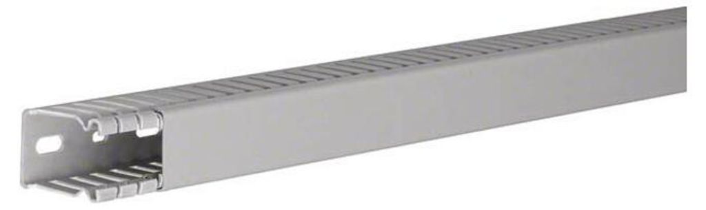 Hager Verdrahtungskanal aus PVC BA6 40x25 mm steingrau, Produktbild 