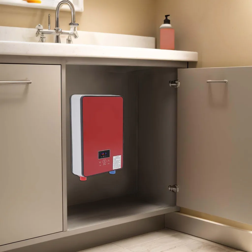 Chauffe-eau électrique 220V compact - Idéal pour studio et mobil-home - 3