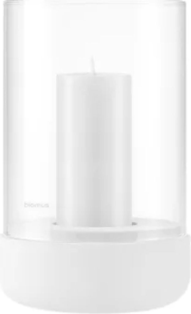 Windlicht Blomus Calma Lily White 20 cm | Stijlvol in Huis