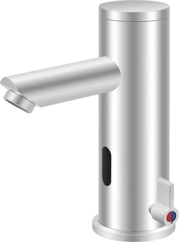 Rubinetto Bagno Senza Contatto in Acciaio 304 con Display Temperatura