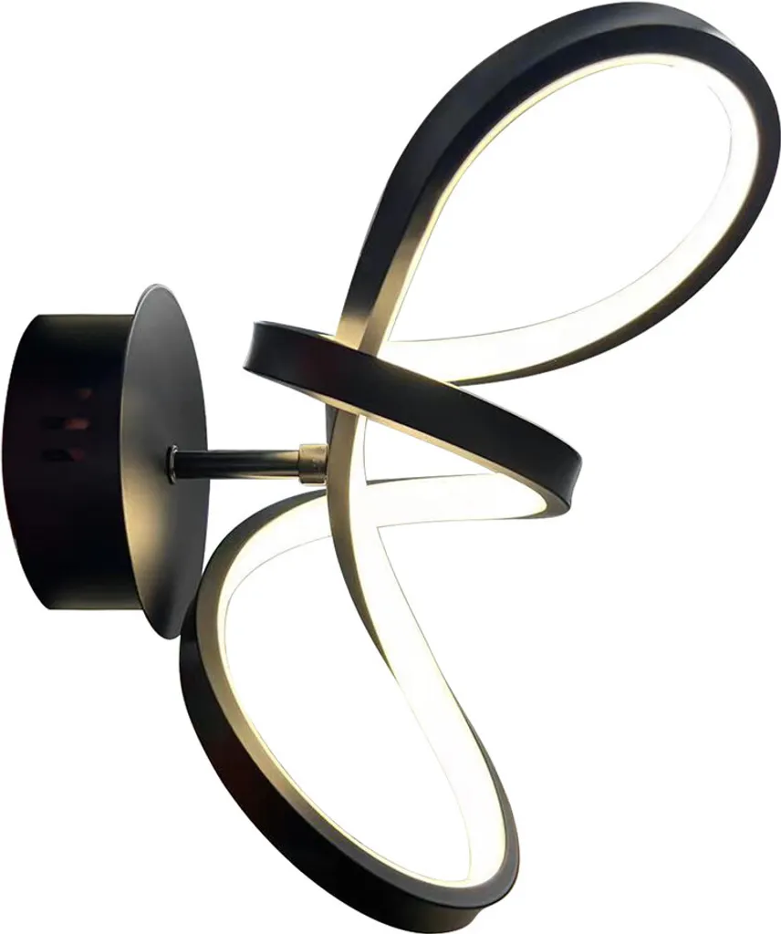 Applique murale LED TESORO Noire 15W - Milagro - Blanc Neutre 1200lm