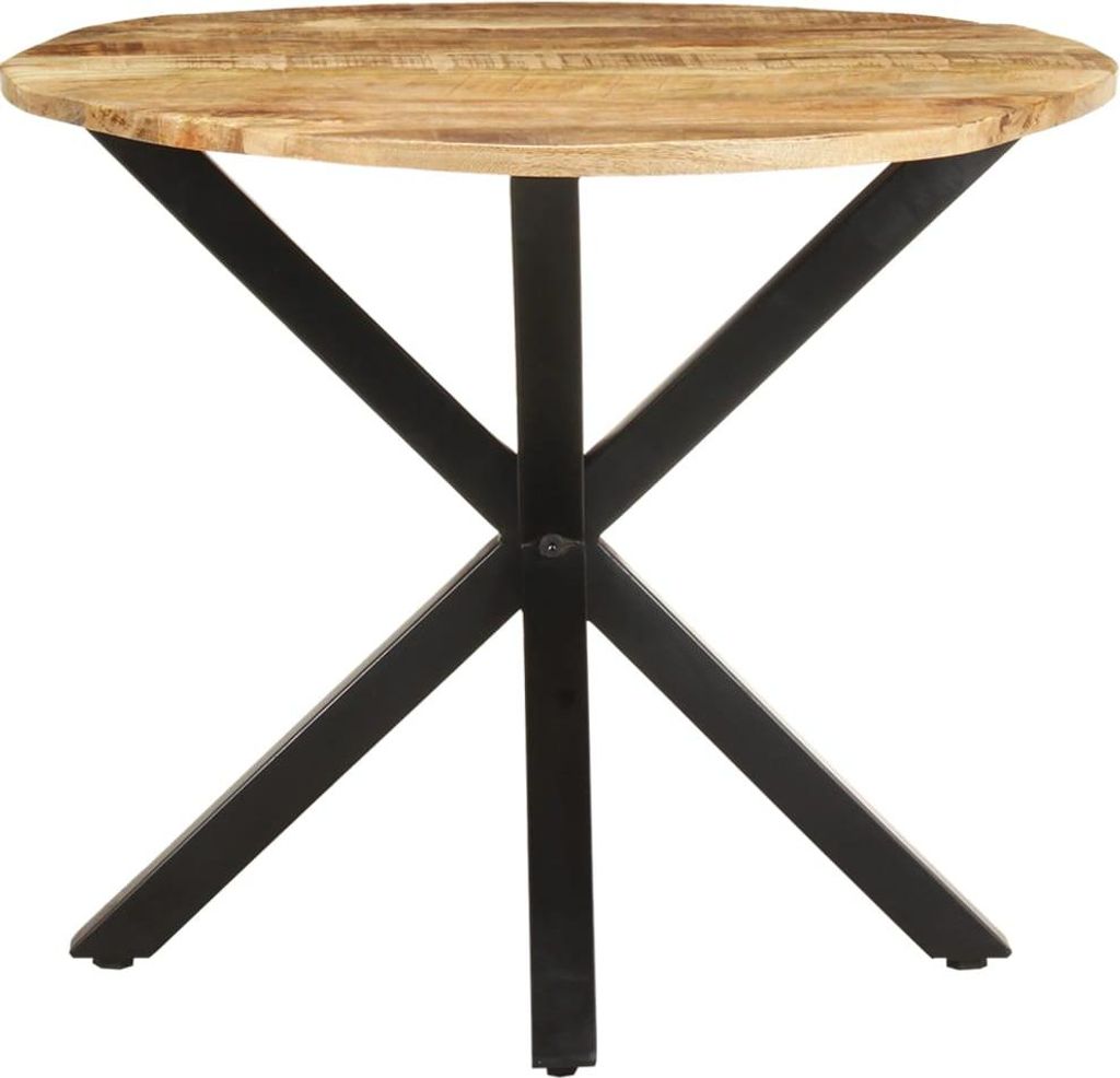 vidaXL Bočný stolík 68x68x56 cm Mango masívne drevo Obrázok produktu 
