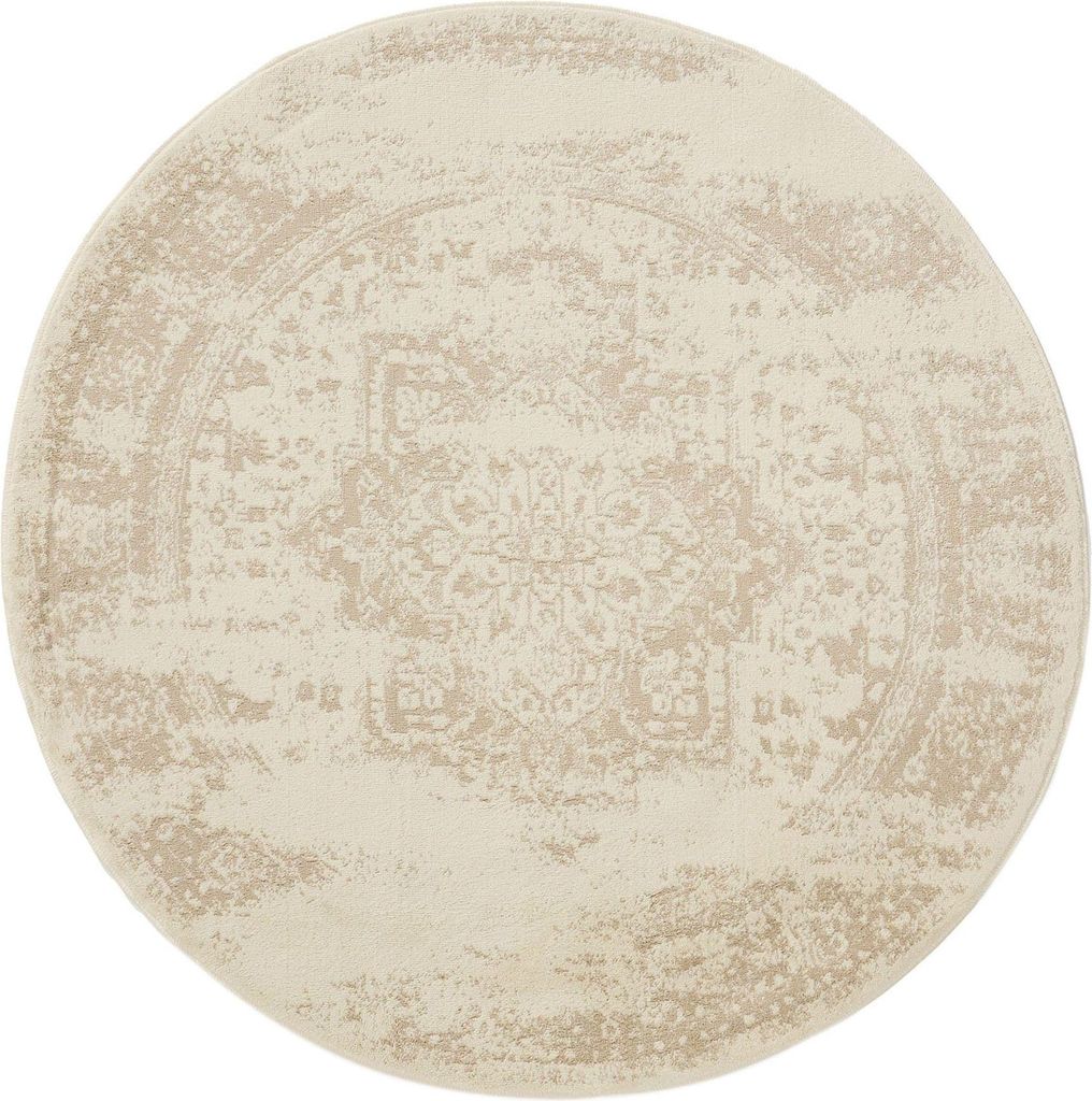 benuta tappeto vintage soggiorno Suki Crema/Beige ø 120 cm Immagine del prodotto 