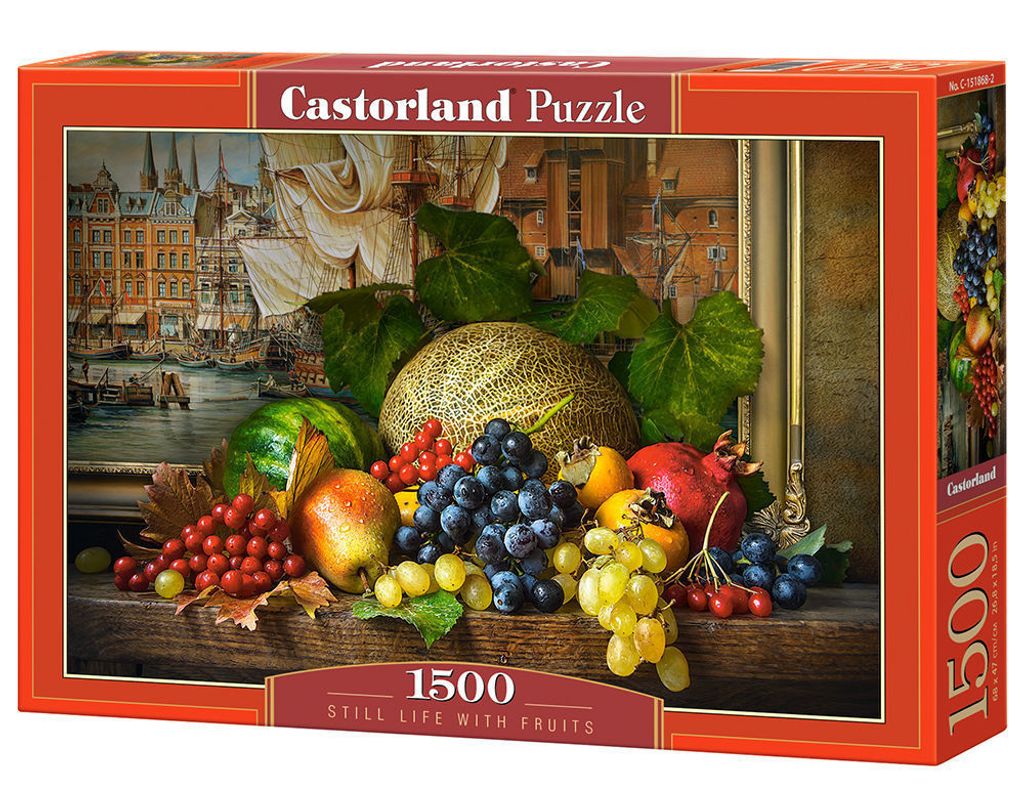 Castorland Puzzle 1500T Stillleben mit Früchten