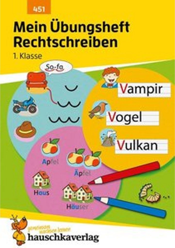 Mein Übungsheft Rechtschreiben 1. Klasse Image du produit 
