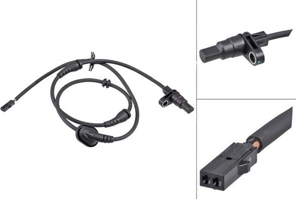 Sensor Raddrehzahl aktiver Sensor 1.050 mm Kabel A.B.S. für u.a. SKODA ROOMSTER