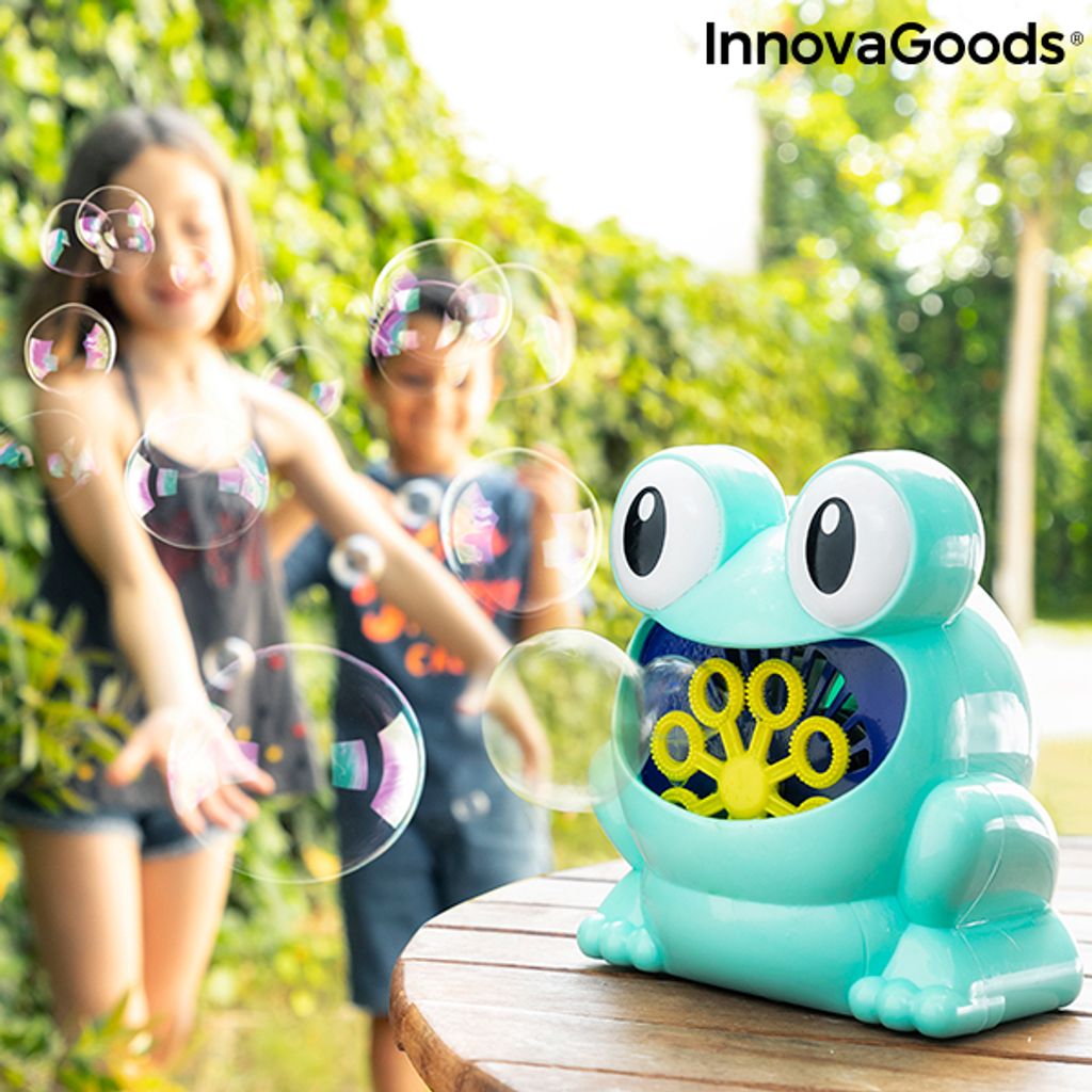 automatický bublinkový stroj Froggly InnovaGoods Obrázek produktu 