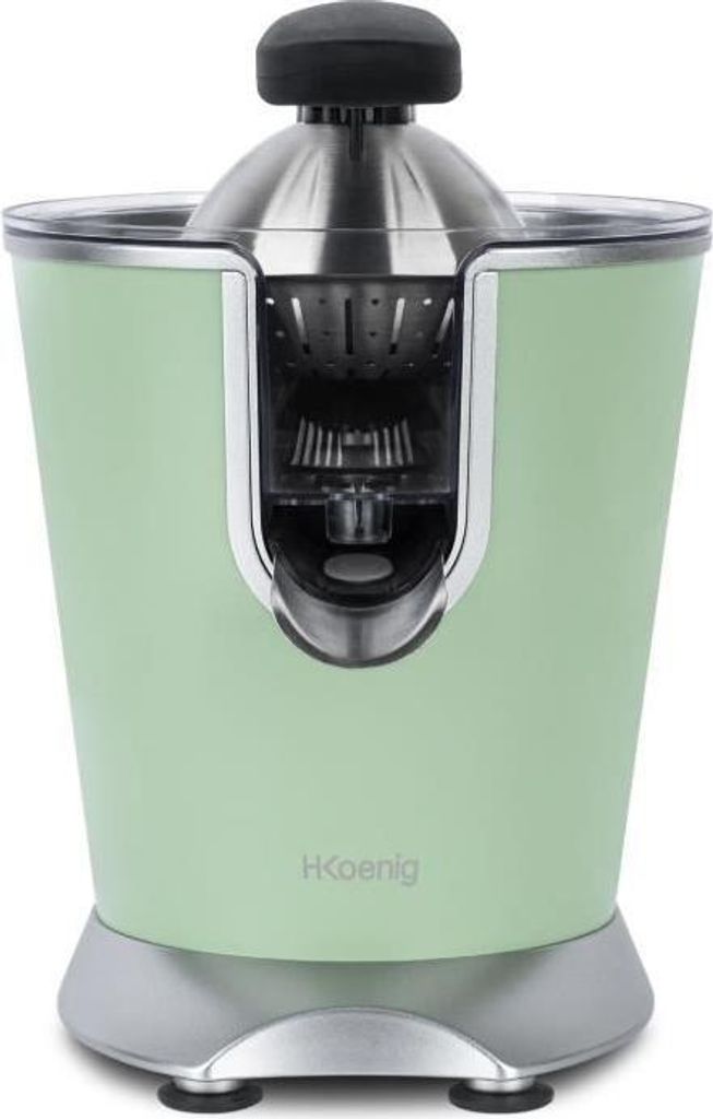 Zitruspresse H.Koenig AGR88, 160W, Leise, Anti-Tropf, Edelstahlgehäuse, BPA-Frei
