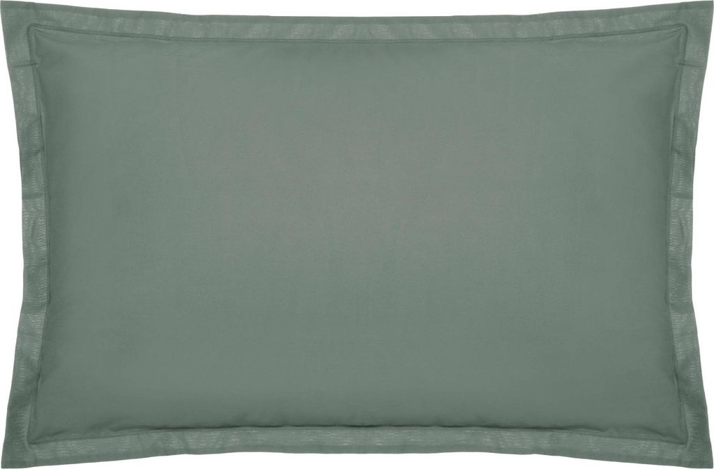 Kissenbezug "carina" baumwolle seladongrün 50x70cm  - Produktbild 